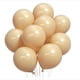 thumbnail image 3 of Globos Retro Beige, 100 Piezas Globos de Albaricoque Globos de Látex Mate de 12 Pulgadas Globos para Decoraciones de Cumpleaños, Decoraciones de Baby Shower, Decoraciones de Boda Rojo Verde, 3 of 5