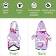 thumbnail image 6 of Honeii Dragon Fruit Print Small Dog Hoodies Pet Hooded Sweatshirts Fall Winter Puppy Cat Sweaters Warm Clothes for Small Dogs Outfits Costume-XX-Large, 6 of 7