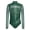 Dark Green, variant on Kids Girls Long Sleeve Sparkly Rhinestone Gymnastics Leotard Bodysuit Biketard Unitard Competition Dancewear Black 6