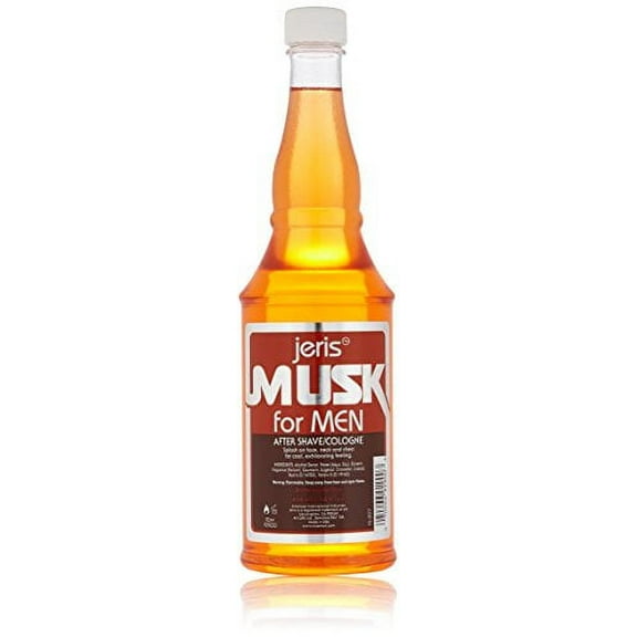 Jeris Musk After Shave Lotion/Cologne Professional, 14 fl oz