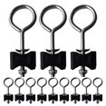 thumbnail image 1 of unbranded 12Ud Tornillos Metálicos Negros Para Kit De Reparación Accesorios Estabilidad Exterior Universal, 1 of 7