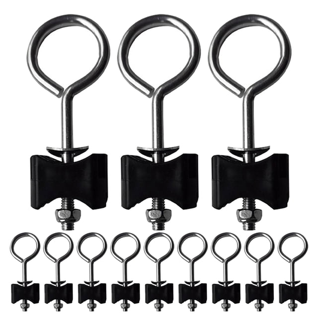 unbranded 12Ud Tornillos Metálicos Negros Para Kit De Reparación Accesorios Estabilidad Exterior Universal
