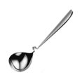 thumbnail image 4 of Moyic Cucharón de sopa de acero inoxidable Cocina Mango largo Cuchara de sopa Hogar Restaurante Vajilla Cocina y Comedor Cuchara Moyic HA3222-01B, 4 of 6