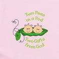 thumbnail image 2 of CafePress - TWO GIFTS FROM GOD Body Suit - Baby Light Bodysuit, Size Newborn - 24 Months, 2 of 4