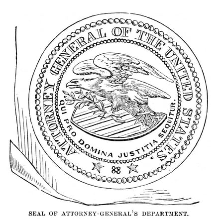 Seal Attorney General Nseal Of The Attorney GeneralS Department Note