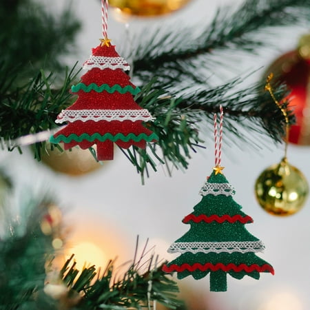 

Qepwscx Christmas Decorations For Home Hand-Woven Creative Christmas Tree Ornaments Christmas Ornaments Decoration Pendant Wall Hanging Living Room Home Crafts