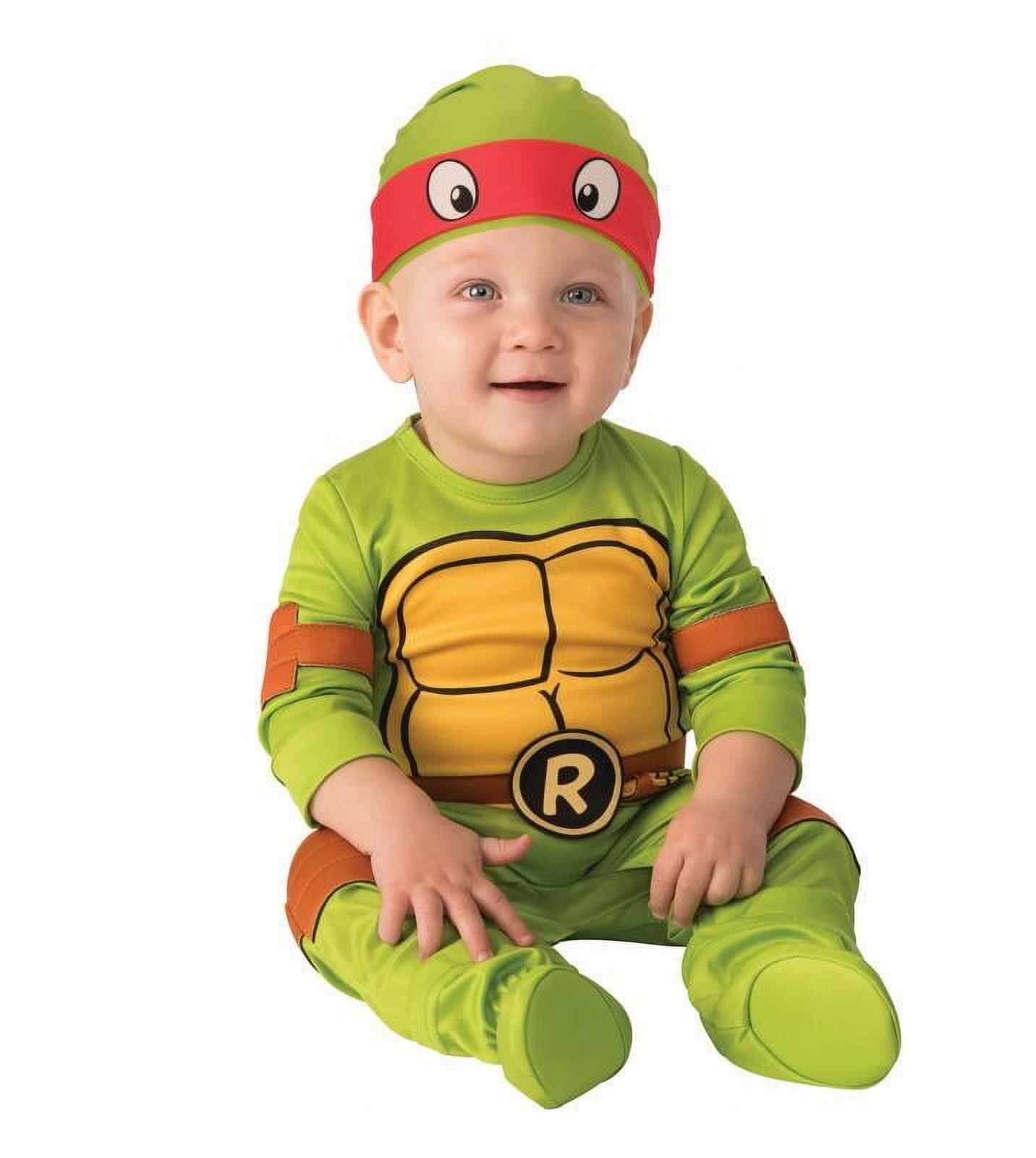 Teenage Mutant Ninja Turtles 4-in-1 Halloween Costume for Infant, Size 12-18M, by Rubies