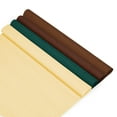 thumbnail image 1 of Uxcell 4-Pack Rollos de Papel Crepé 8.2ft x 20 Hoja de Serpentina de Papel Suave Decorativa [Champagne Claro, Verde Oscuro, Marrón Claro, Color Café], 1 of 1