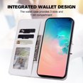 thumbnail image 4 of Compatible with Samsung Galaxy S10 4G Cute Animals Pattern Wallet Case with Card Slots Flip Cover, 4 of 5