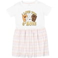 thumbnail image 3 of Inktastic I Love You S'more Girls Toddler Dress, 3 of 5