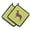 Green, variant on Australian Kelpie Dog Checkerboard Blue Pair of Pot Holders
