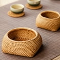 thumbnail image 3 of Meijiashe Rattan Fruit Basket Storage Tray for Dining Room or Coffee Table, 3 of 11