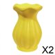 thumbnail image 1 of Jarrón De Flores Para Casa De Muñecas, 2 Unidades, 1:12, Decoración Para Casa De Muñecas, Jardín De Hadas, Mini Macetero De Flores, 1 of 9