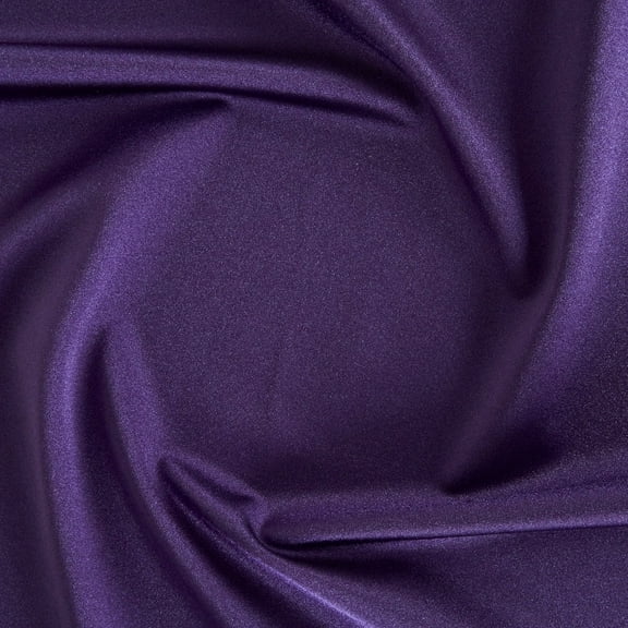 Zelouf Stretch Bodycon Satin , Sewing, DIY, Crafts Fabric by the Yard, Charming Violet, 3 Yard