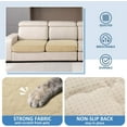 thumbnail image 3 of CHHKON Dog Bed Covers Replacement Washable Waterproof Pet Puppy Bed Cover for Dog(Beige,36x27x6 inch), 3 of 6