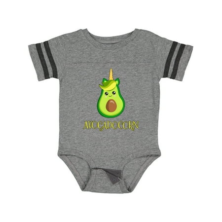 

Inktastic Avocadocorn Avocado with Unicorn Horn and Ears Gift Baby Boy or Baby Girl Bodysuit