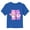 Royal Blue, variant on Toddler's Care Bears Cheer Bear and Share Bear Friends  Graphic Tee Black 3T