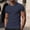 Navy, variant on Crew Neck Dress Shirts for Men Blue Refreshing Pull-On Short Sleeve Tops Fashion Modern Solid Casual T-Shirts Light Blue,S