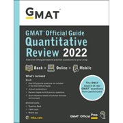 GMAC (GRADUATE MANAGEMENT ADMISSION COUNCIL) GMAT Official Guide Quantitative Review 2022: Book + Online Question Bank (Paperback)