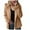 Coffee, variant on Towmus Winter Fleece Jacket Women Sherpa Coat Plus Size Fuzzy Hoodie Sweatshirt Trendy Lightweight Zip Up Warm Soft Winter Coats