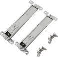thumbnail image 1 of Bisagras para ventanas, tirantes para ventanas, soportes para ventanas, bloqueo para tirantes de ventana, varilla telescópica de una sola ranura para ventana superior, acero inoxidable, 1 par, 5,8 pu, 1 of 4