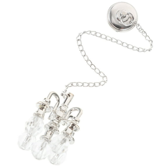 WEUVEB Crystal Mini Pendant Chandelier 2Pcs