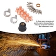 thumbnail image 6 of Yajisi 24‑Piece Plasma Cutter Consumables Kit – Electrodes, Nozzles, Covers & Stand‑Offs for PT60 & Compatible Models, 6 of 7