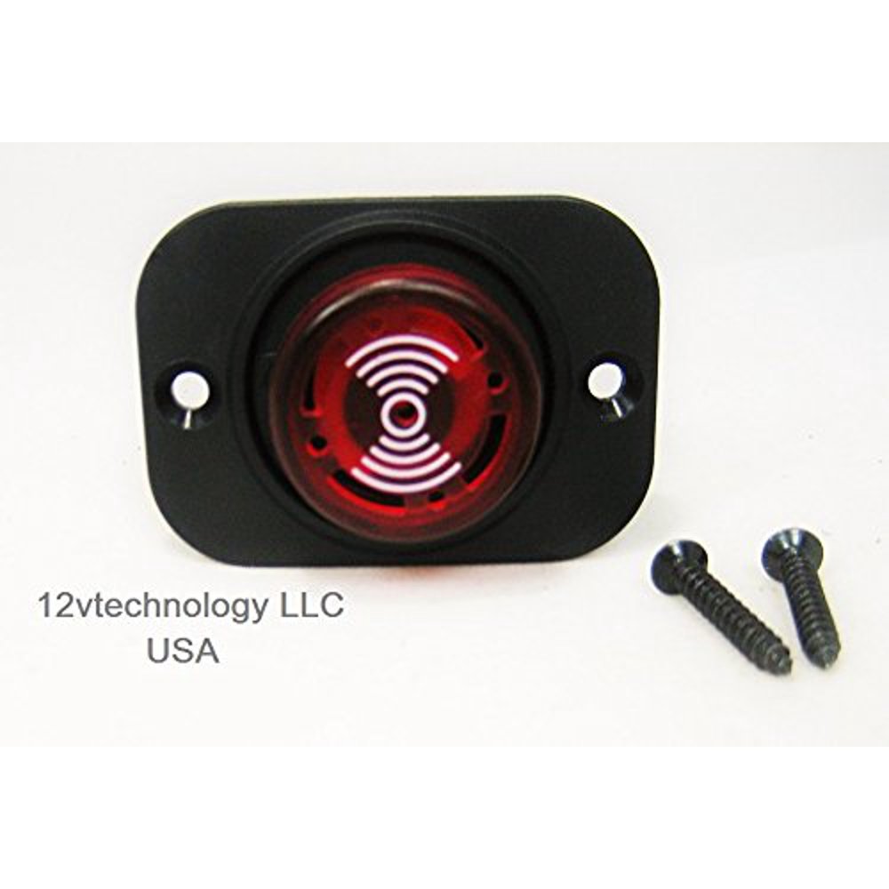 Piezoelectric Tonal Beep Beep On/off Signal Alarm and Flashing Warning