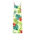 thumbnail image 5 of TaTaai Women Elegant Print V-Neck Sleeveless Cami Long Dress Casual Comfortable Lightweight for Summer Daily Beach Vacation Outfit Gift, 5 of 5