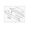 Genuine OE Subaru Glove Box Assembly - 66121CA010