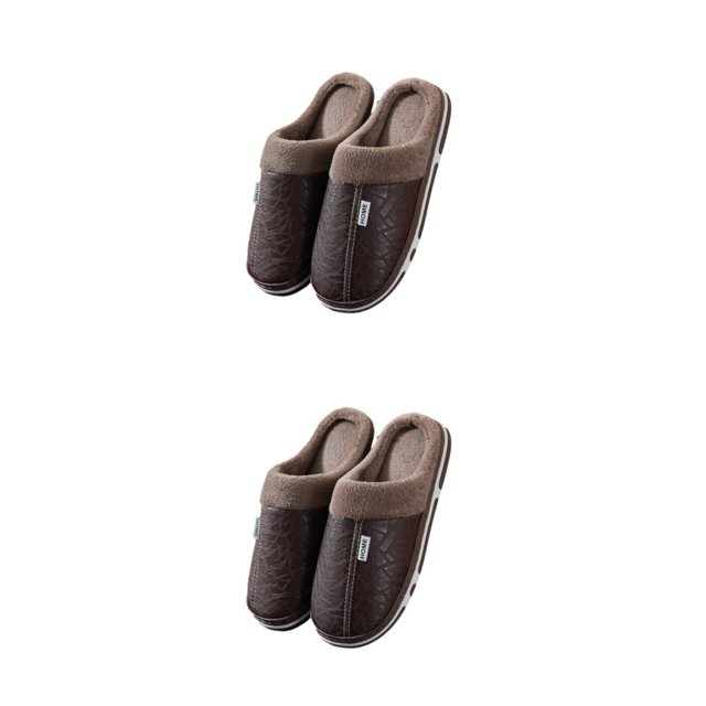 Minnieouse 1 par de zapatos para el hogar, zapatos de algodón, zapatillas de invierno, accesorios para el hogar de goma, zapatillas de casa de Type4 NO4