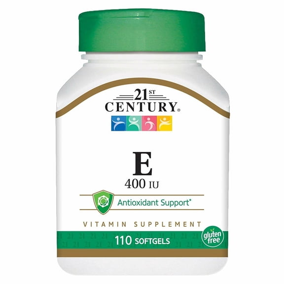 21St Century Vitamin E 400Iu Softgels 110 Ct, 2-Pack