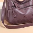 thumbnail image 1 of Bolsa de mano de cuero PU a la moda para mujer de mensajero informal con cremallera de viaje para mujer JShteea Para Estrenar, 1 of 8
