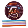 thumbnail image 1 of Double Side Sensory Activity Board - Silicone Fidget Toy, Promotes Sensory Development, Relaxation, Cognitive Enhancement, Montessori Inspired, 1 of 1