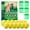 Yellow, variant on Balls Indoor Outdoor Cat Deterrent, Mint-Infused Repellent Balls to Keep Cats Out of Yard Furniture Garden Patio, Long-Lasting Scent Protection