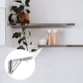 thumbnail image 4 of BRIGHTFUFU 1Set Modern Foldable Wall-mounted Shelf Bracket Triangle Bracket Durable Metal Bracket For Homeowners Renters, 4 of 8