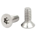 thumbnail image 2 of Tornillos de cabeza plana T4 de acero inoxidable 304 M1.6x4mm, 30 piezas, 2 of 3