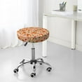 thumbnail image 7 of Goofa Squirrel And Mushroom Printed Stool Covers Round, Waterproof Round Bar Stool Covers Anti-Slip Round Bar Stool Seat Cover with Elastic Bands Durable -13 inch, 7 of 7