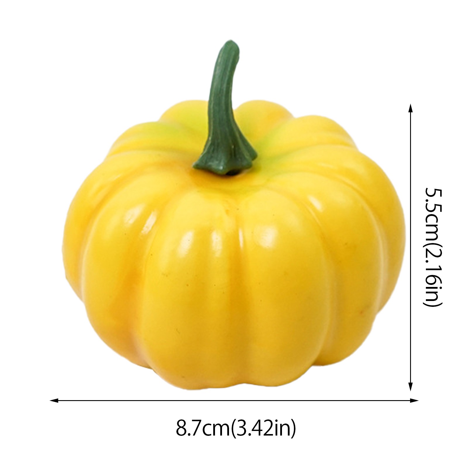 LQXZWJY Mini Artificial Pumpkins Fall Harvests Simulation Pumpkins ...