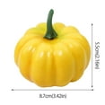LQXZWJY Mini Artificial Pumpkins Fall Harvests Simulation Pumpkins lqxzwjy-mini-artificial-pumpkins-fall-harvests-simulation-pumpkins