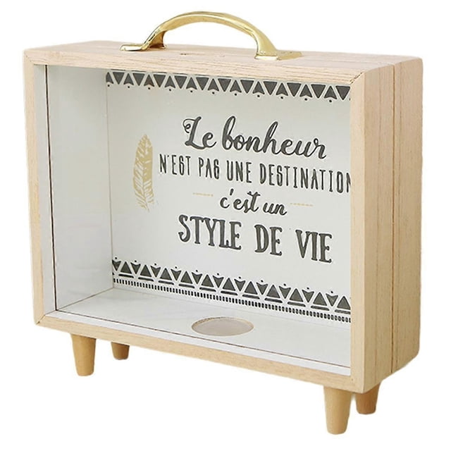 Adventure Archive Box, Travel Shadow Box, Ticket Shadow Box with Slot, 8Inch Memory Boxes for Keepsakes