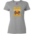 thumbnail image 3 of Inktastic Axe Throwing Funny Gift Women's T-Shirt, 3 of 5