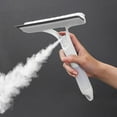 thumbnail image 1 of Cleaning Brush Water Spray Glass Scraper for Household Cleaning Tools Glass Cleaning Scraper for Bathroom and Windows Multifunction Water Scraper with Spray Brush, 1 of 5