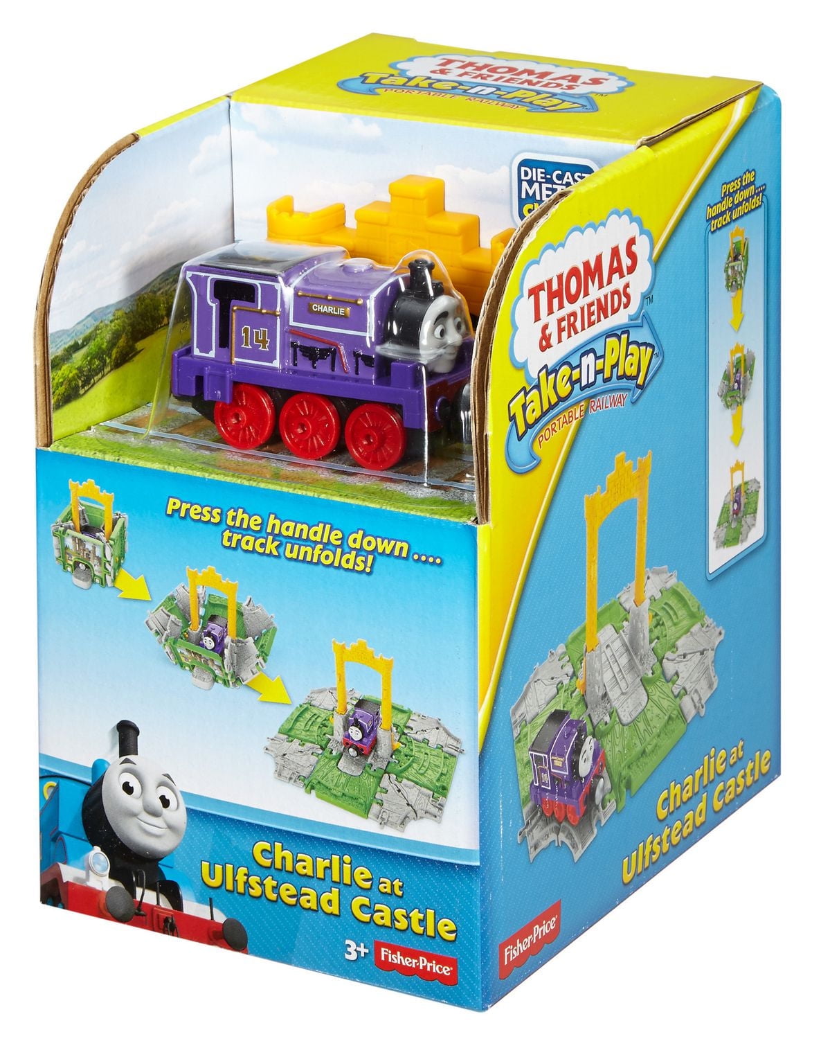 Thomas and Friends Take-n-Play Charlie at Ulfstead Castle Playset