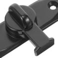 thumbnail image 3 of OUNONA 1 Set Black Garage Door Lock Replacement Zinc Alloy For Homeowners, 3 of 7