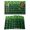 Green DarkGreen, variant on St. Patrick's Day Placemats Set of 12, Spring Shamrocks Farmhouse Green Checkered Placemats for Dining Table, Place Mats for Kitchen Tabletop, Waterproof Wipeable Dining Table Mats Set