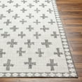 thumbnail image 3 of Hauteloom Kyna Living Room, Bedroom Area Rug - Ivory, Gray - 5'3" x 7', 3 of 6
