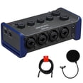 thumbnail image 1 of Interfaz de audio Zoom AMS-44 4x4 USB-C con filtro Kellopy Pop, 1 of 7