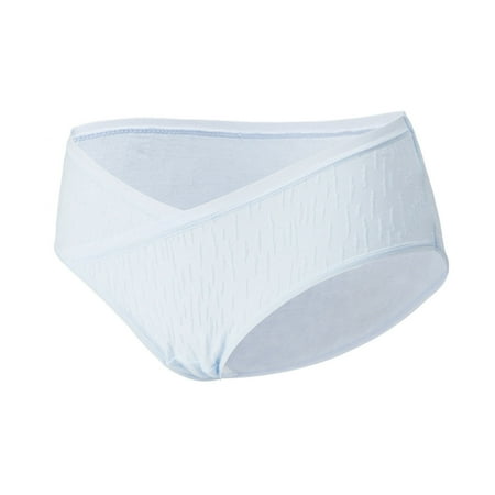 Bigersell Thong Underwear Clearance Underwear Women Boy Shorts Panty Style P-398 Cotton Boyshort Panties Ladies Thong Briefs Mid Waist Women s Bikini Panties Blue L