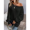 thumbnail image 3 of Suéter de cuello alto sólido suéter de punto suelto suéter de mujer casual femenino otoño invierno 2024 señora manga larga prendas de punto, 3 of 5